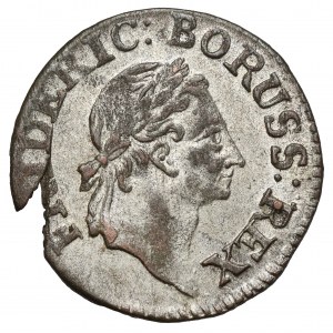Śląsk, Fryderyk II Wielki, Krajcar 1772-B, Wrocław