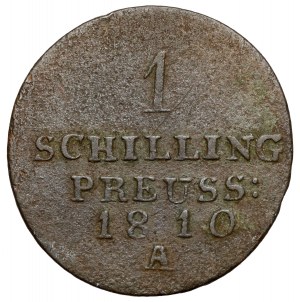 Prusse, Friedrich Wilhelm III, Plaque 1810-A, Berlin