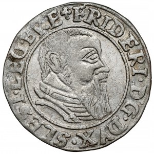 Silesia, Frederick II, 1544 penny, Legnica
