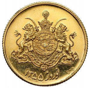 Iran, Mohammad Reza Pahlavi, GOLD-Medaille AH1351 (1972)