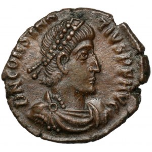 Konstancjusz II (337-361 n.e.) Follis, Kyzikos