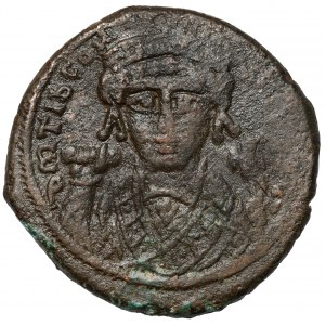 Tyberiusz II Konstantyn (578-582 n.e.) Follis, Antiochia