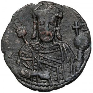 Bizancjum, Roman I Lekapen (920-944 n.e.) Follis, Konstantynopol