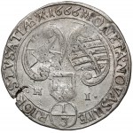 Saksonia, Johann Georg II, 1/3 talara 1666 HI, Budziszyn