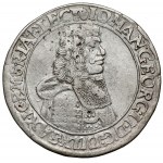 Saksonia, Johann Georg II, 1/3 talara 1667 HI, Budziszyn