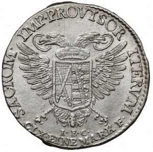 Saxony, Friedrich August III, Vicarage dual 1792 IEC