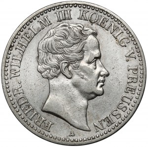 Prusko, Friedrich Wilhelm III, Thaler 1831-A, Berlín