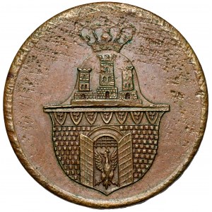 Wolne Miasto Kraków, 3 grosze Kraków 1835 - emisja próbna