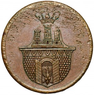 Free City of Krakow, 3 pennies Krakow 1835 - trial issue