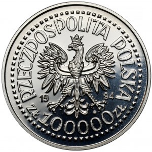 100,000 zloty 1994 Warsaw Uprising