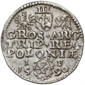 Zygmunt III Waza, Trojak Olkusz 1590 - Przegonia