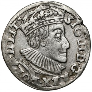 Zygmunt III Waza, Trojak Olkusz 1590 ID - Przegonia