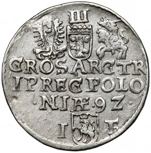 Zygmunt III Waza, Trojak Olkusz 1592