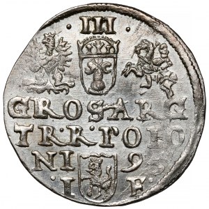 Zygmunt III Waza, Trojak Olkusz 1595