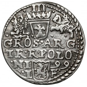 Zygmunt III Waza, Trojak Olkusz 1599 - bez R[EX]