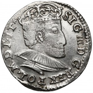 Sigismund III. Vasa, Trojak Olkusz 1591 - dekorativ - Marke