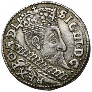 Sigismondo III Vasa, Trojak Bydgoszcz 1598 - B bassa - rara