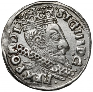 Sigismund III Vasa, Trojak Bydgoszcz 1599 - Lewart not in shield