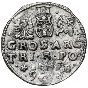 Zygmunt III Waza, Trojak Bydgoszcz 1598 - data pod IF - rzadki