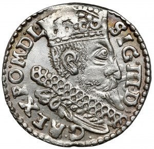 Sigismond III Vasa, Trojak Bydgoszcz 1598 - B depuis la droite