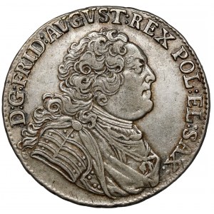 August III Sas, 1/3 talara 1763 FWóF, Drezno