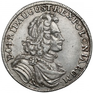 August II Mocny, Gulden (2/3 talara) 1701 ILH, Drezno