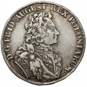 August II Mocny, Gulden (2/3 talara) 1706 ILH, Drezno - Coselgulden
