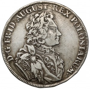 August II Mocny, Gulden (2/3 talara) 1706 ILH, Drezno - Coselgulden