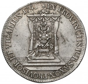 August III Sas, farársky poltár 1741, Drážďany