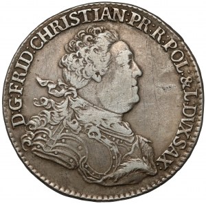 Fryderyk Chrystian, Gulden (2/3 talara) 1763 FWóF, Drezno