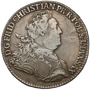 Friedrich Christian, Gulden (2/3 thaler) 1763 FWóF, Dresde