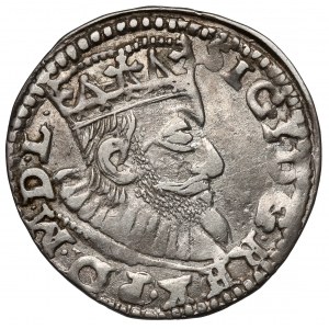 Zygmunt III Waza, Trojak Poznań 1595 - ciekawy