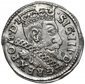 Sigismund III Vasa, Trojak Bydgoszcz 1600 - beautiful