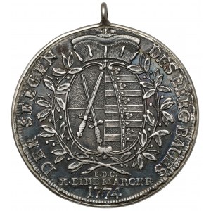 Saksonia, Friedrich August III, Talar 1774 EDC - w oprawie