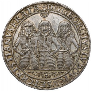Śląsk, Trzej Bracia, Talar 1656, Brzeg