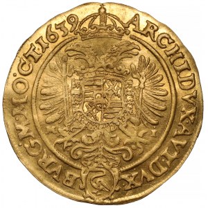 Śląsk, Ferdynand III, Dukat 1639 MI, Wrocław - z BŁĘDEM - rzadkość