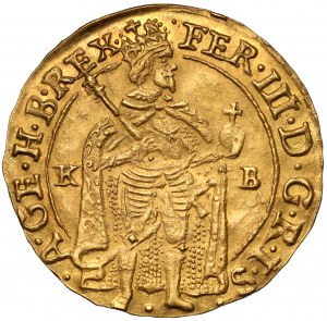 Ungheria, Ferdinando III, ducato 1639 KB, Kremnica