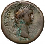 Domicjan (81-96 n.e.) Sesterc, Rzym - rzadki