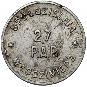 Włodzimierz, 27. Pułk Artylerii Polowej - 1 złoty