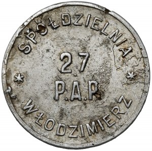 Włodzimierz, 27. Pułk Artylerii Polowej - 1 złoty