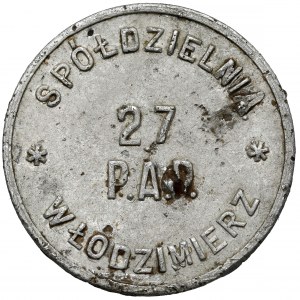 Włodzimierz, 27. Pułk Artylerii Polowej - 1 złoty