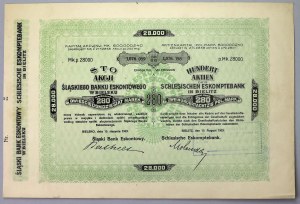 Banca esattoriale della Slesia, Em.8, 100x 280 mkp 1923