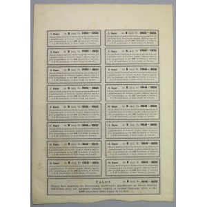 Akcyjny Bank Związkowy, 5x 280 mkp 1920