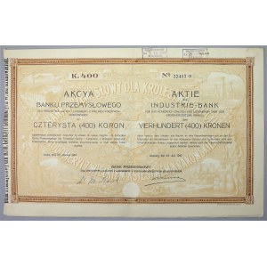 Bank Przemysłowy dla Królestwa Galicyi i Lodomeryi, 400 kr 1910