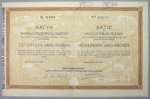 Industrial Bank for the Kingdom of Galicia and Lodomeria, 400 kr 1910