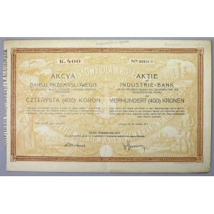Bank Przemysłowy dla Królestwa Galicyi i Lodomeryi, 400 kr 1917