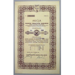 Polskie Tow. Handlowe, 150 zł 1932 - przewalutowana