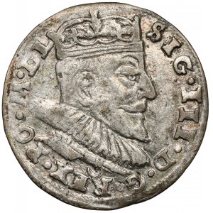 Zygmunt III Waza, Trojak Wilno 1590 - Leliwa