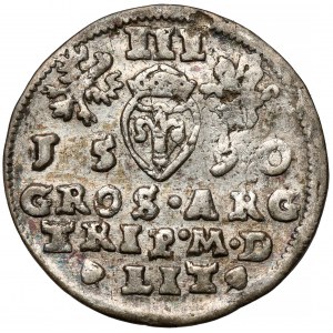 Zygmunt III Waza, Trojak Wilno 1590 - Leliwa