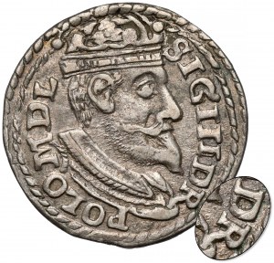 Zygmunt III Waza, Trojak Olkusz 1600 - brak G - bardzo rzadki